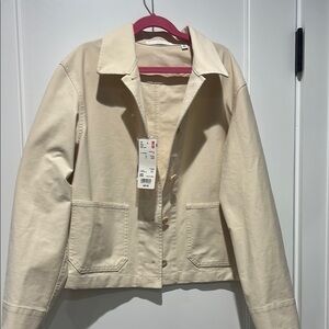 Cream colored jacket